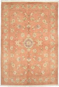 Tabriz Tappeto 240x170 Beige (Iran) Annodato A Mano