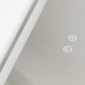 Brilagi - Specchio da bagno riscaldato con illuminazione LED dimmerabile BELLA LED/19W/230V 60x90 cm IP44