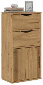 Armadietto Laterale Con Cassetti Odda 40x24x79 Cm Legno Di Pino /