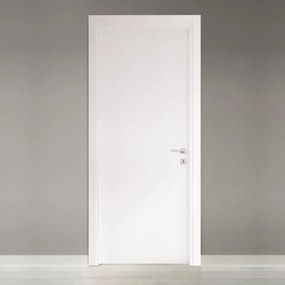 Porta tamburata battente Light bianco L 70 x H 210 cm reversibile