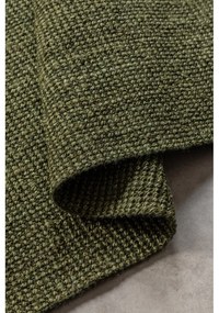 Passatoia color kaki in iuta 80x200 cm Bouclé – Hanse Home