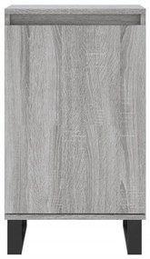 Credenza grigio sonoma 40x35x70 cm in legno multistrato