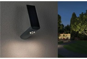 Paulmann 94261 - LED/1,2W IP44 Applique solare con sensore ILIAS 3,7V