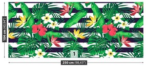 Carta da parati Fiori tropicali 104x70 cm