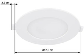Globo 12383-6W - Lampada LED da incasso TIBEY LED/6W/230V 4000K diametro 12,8 cm