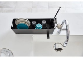 Vassoio di raccolta Yamazaki nero Tower - YAMAZAKI