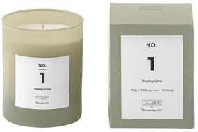 Candela profumata tempo di combustione 50 h No. 1 Parsley Lime - ILLUME x Bloomingville