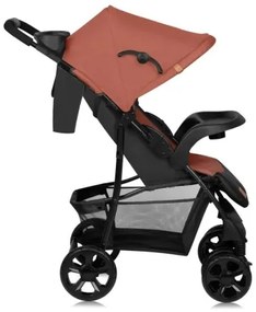 Lionelo - Passeggino EMMA PLUS color mattone/nero