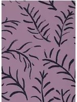 Matisse Leaf - Vintage Tapete von Sanderson - Malve