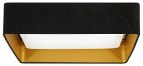 Brilagi - Plafoniera LED VELVET SQUARE LED/24W/230V nera