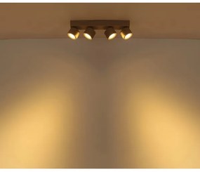 Globo 56961-4S - Faretto LED RAE 4 LED da 6W/230V