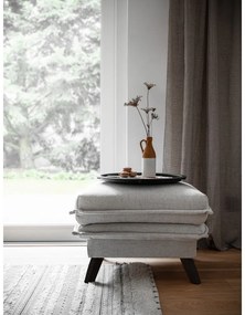 Pouf beige chiaro Charming Charlie - Miuform