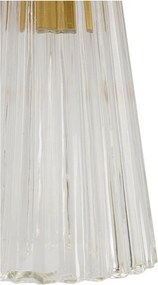 Lampada da parete dorata in vetro Prague – Mauro Ferretti