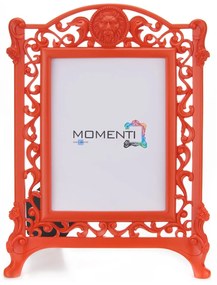 Cornice  "Classic Pop  - Momenti".  Portafoto in resina cm. 13x18 - Rosso