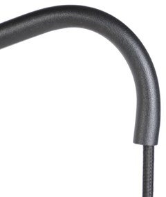 Applique da parete retrò oro/ottone con paralume - Demi