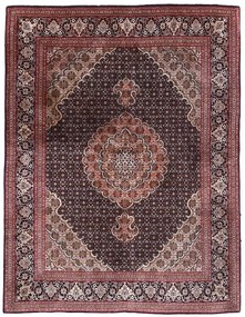 Tabriz Tappeto persiano 200x150 Nero (Iran) Annodato A Mano