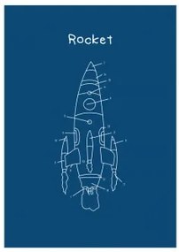 Poster Luminoso (70x50 Cm) Esttels Rocket - Sklum