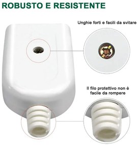 Presa Elettrica 2P+T Bipasso 10/16A 250V Bianco XSL1083