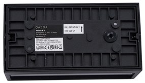 Lampada da Parete Moderna da Esterno Nera incl. LED IP65 - Jail