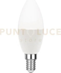 Klassic-e14c-8f lampadina led candela attacco e14  8w 720lm 6500k 2...