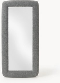 Westwing Crosby Studios, Specchio da parete con cornice in bouclé Glace