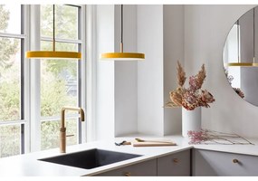 Lampada a sospensione a LED gialla con paralume in metallo ø 31 cm Asteria Mini - UMAGE
