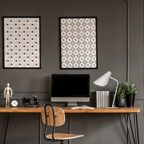 Lampada da tavolo bianca, altezza 45 cm Lisboa - SULION