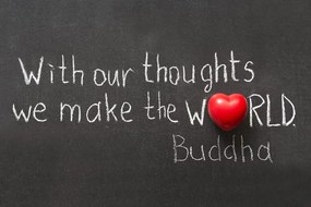 Quadro su tela – Citazione di Buddha
