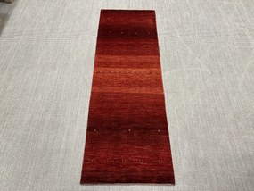 Loribaft Tappeto 250x80 Rosso (Iran) Annodato A Mano