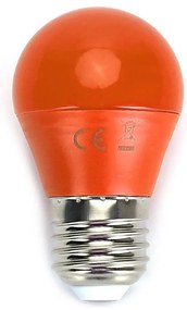 Lampadina LED G45 E27/4W/230V arancio- Aigostar