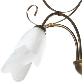 ONLI - Lampadario a sospensione con catena ODINO 5xE14/6W/230V