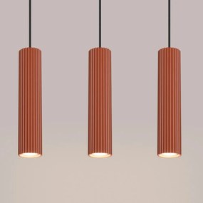 Lampadario color mattone Gleam – Sollux