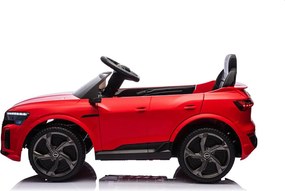 Macchina Elettrica per Bambini 12V Licenza Ufficiale Audi SQ8 E-Tron con Telecomando e Sedile Pelle Rosso...
