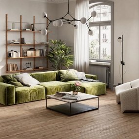 Piastrella da rivestimento interno 20 x 120 cm Sp. 9 mm rettificato Fable in gres naturale smaltato opaco cognac traffico molto intenso (pei 5/5) R9 0.96 mq