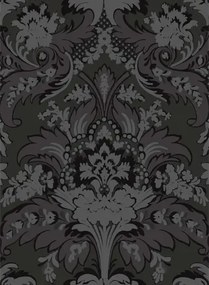Aldwych - Designtapete von Cole & Son - Black & Graphite