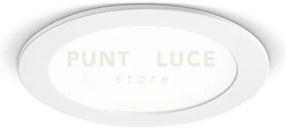 Gfa751n- faretto da incasso bianco a led 4000k 1020lm 12w d.16,8cm