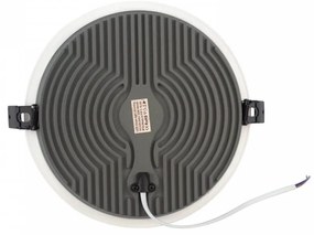 Faro LED incasso 30W, foro ø200-210, 110lm/W UGR19- Dimmerabile Colore  Bianco Caldo 2.700K