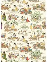 Sanderson Carta da parati Snow White - Whipped Cream