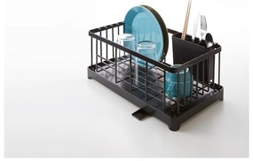 Scolapiatti in filo nero Tower - YAMAZAKI