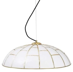 Globen Lighting - Ombrello Lampada A Sospensione Bianco/Ottone Globen Lighting