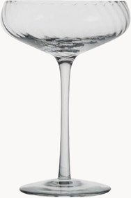 Set di 2 coppe da champagne in vetro soffiato Opacity