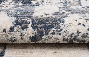 Esclusivo tappeto blu-beige Larghezza: 120 cm | Lunghezza: 170 cm