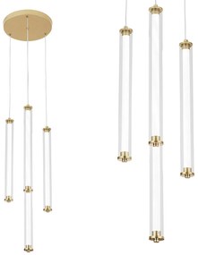 Lampada LED G024-4CPR Gold