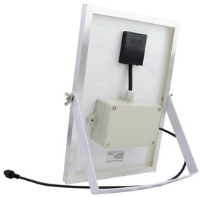 Kit 3 Faretti LED Solare con Picchetto 3x5W con Telecomando incluso Colore Bianco Naturale 4.000K