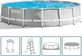 Intex - Set Piscina Prism Frame 457x107 cm 26724GN
