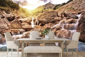 Carta da parati autoadesiva – Cascate alpine