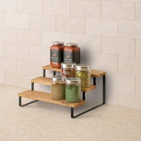 Organizer per spezie in legno York – Metaltex