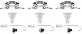 Paulmann 93853 - SET 3xLED-GU10/4,5W Lampada da incasso STARR 230V