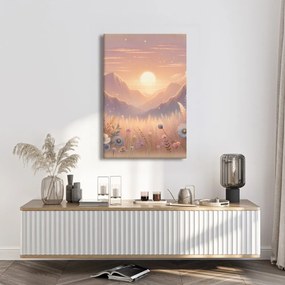Quadro su tela – Prato di montagna