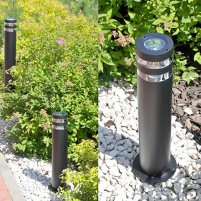 Lampada da esterno RINO 1xE27/12W/230V IP54 44 cm nero